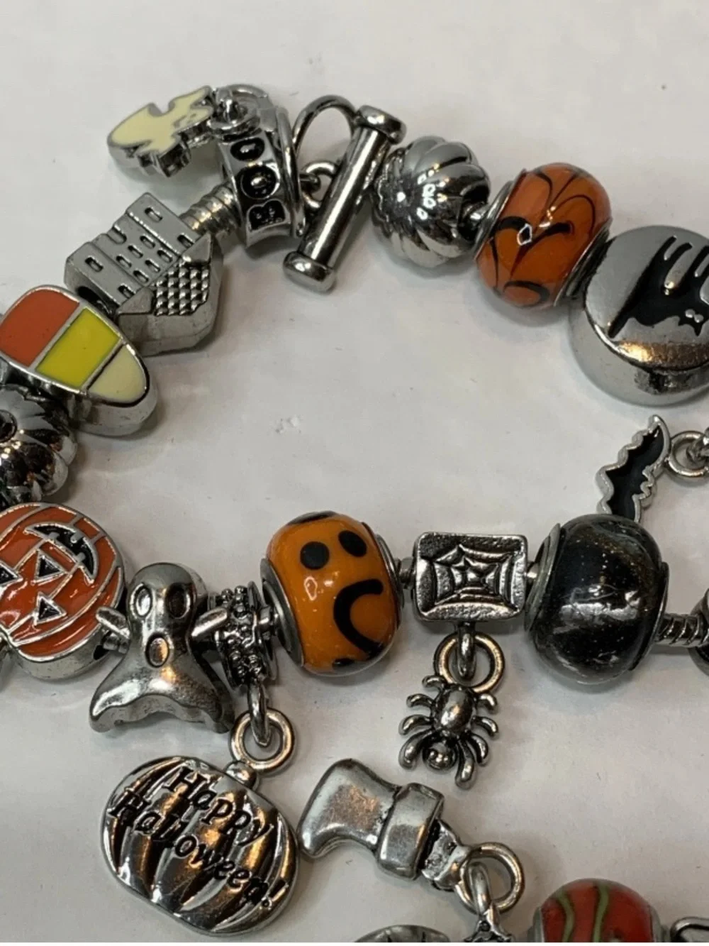 Retro Willabee and Ward Month Charm Bracelets Lot Sept Oct Nov Dec